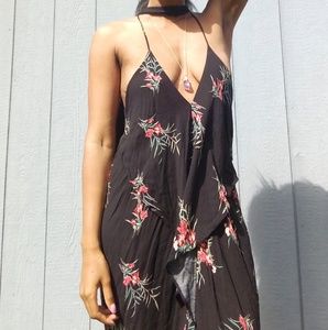 Forever 21 Low V Black Dress